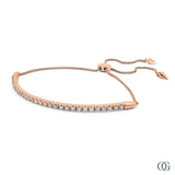 Delicate Adjustable Diamond Bracelet 0.80 CTW