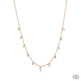 Lab Grown Diamonds by the Yard Necklace | 11-Stone Diamond Chain (2.00 CTW)