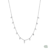 Lab Grown Diamonds by the Yard Necklace | 11-Stone Diamond Chain (2.00 CTW)