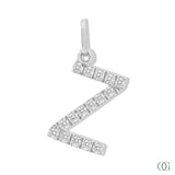 Diamond Letter Pendant - Z