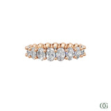 Oval Glow Eternity Band (4.56 CT)