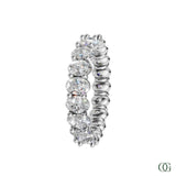 Oval Glow Eternity Band (4.56 CT)