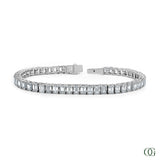 Sparkling Emerald Lab Grown Diamond Tennis Bracelet (13 CTW)