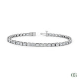 Emerald Lab Grown Diamond Tennis Bracelet (6.25 CTW)