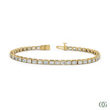 Emerald Lab Grown Diamond Tennis Bracelet (6.25 CTW)